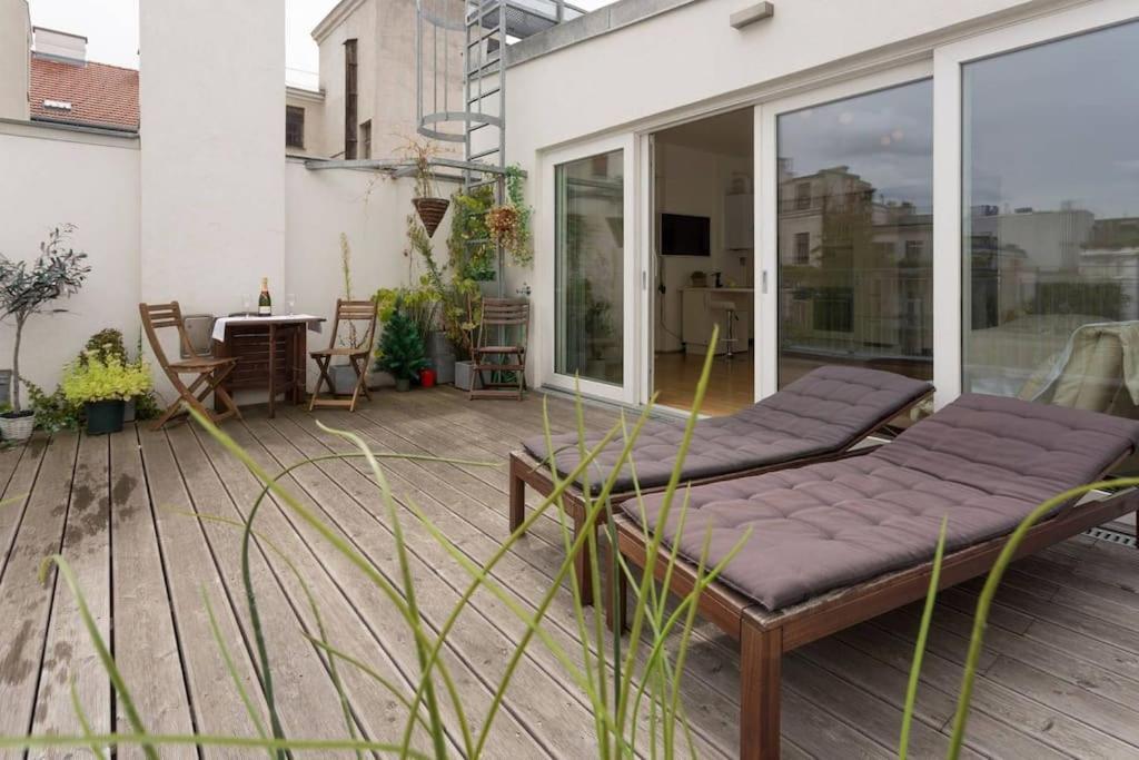 Amazing Terrace, Close To Viennas Biggest Shopping Street Ngoại thất bức ảnh